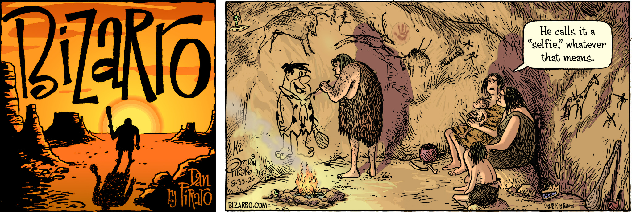 Today's Bizarro is missing.