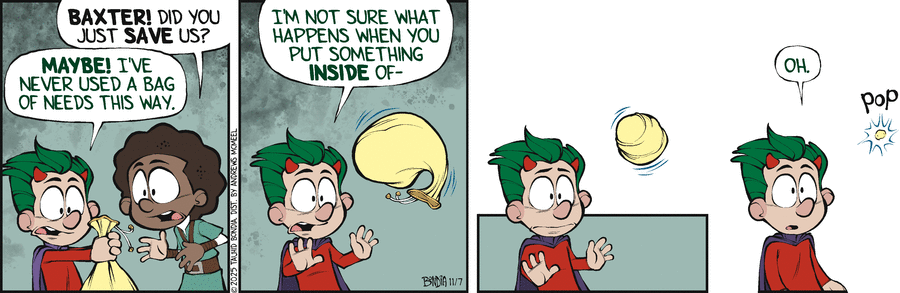 Today's Crabgrass is missing.