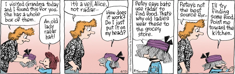 Today's Cul De Sac is missing.