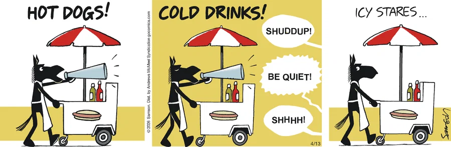 Today's Dark Side of the Horse is missing.