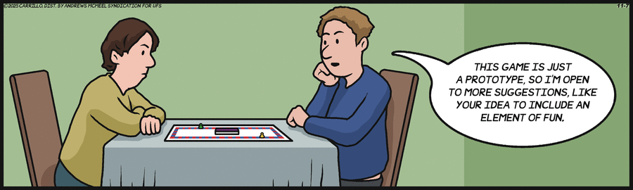 Today's F Minus is missing.