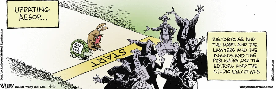 Today's Non Sequitur is missing.