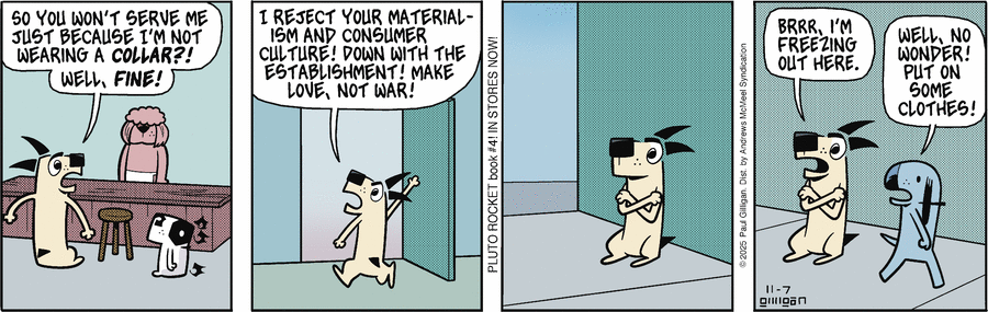 Today's Pooch Cafe is missing.